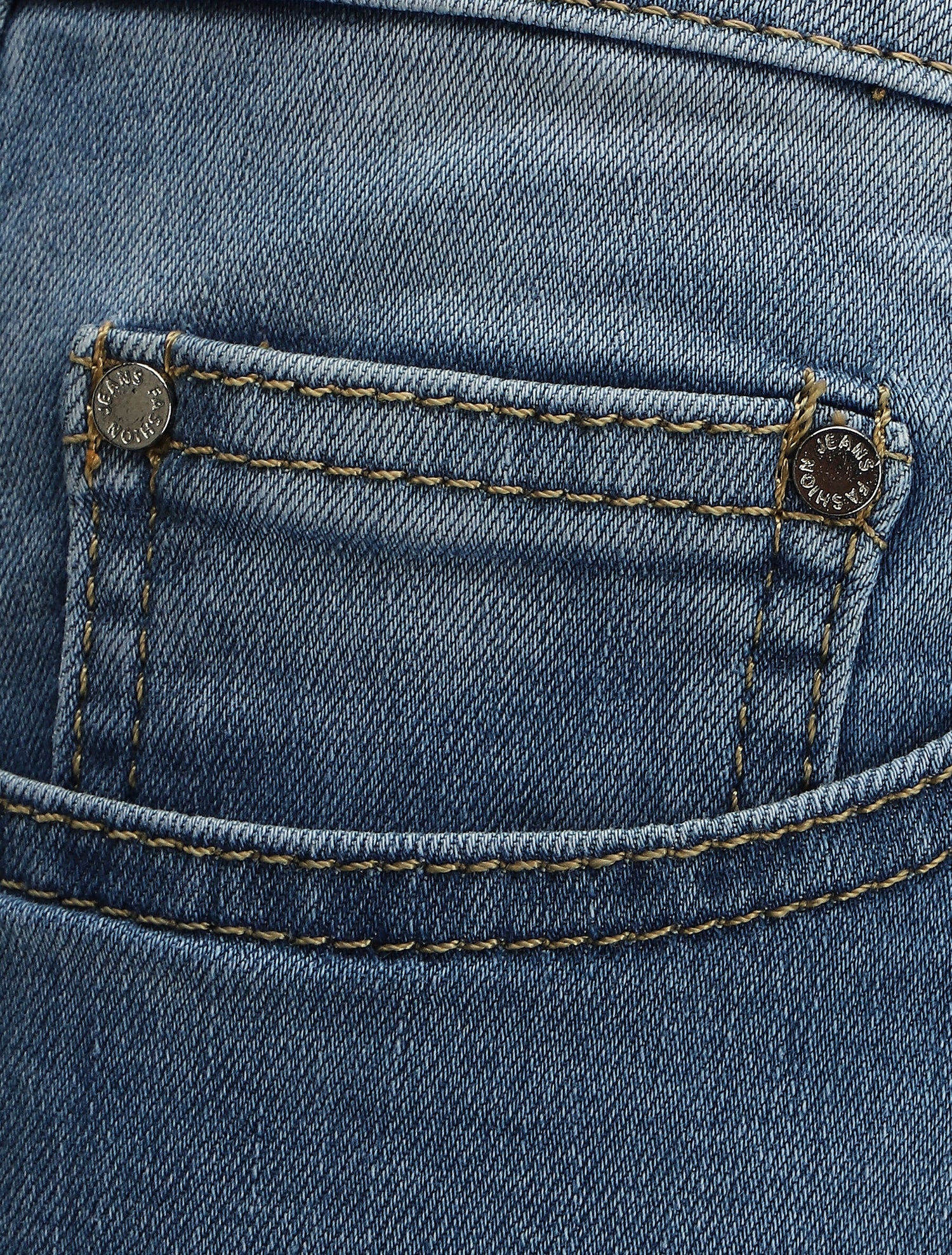 Jean slim delavé push up - Bleu denim - 3