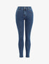 Jean push up coupe skinny - Bleu - 1