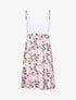 Robe à buste en crochet - Blanc - 5
