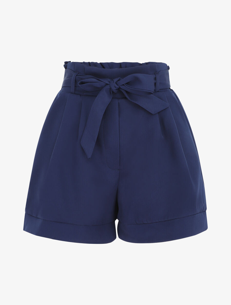 Short paperbag uni - Marine - 1