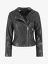 Veste droite en simili - Noir - 7