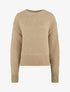 Pull à col rond irisé - Taupe - 1