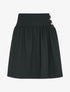Jupe taille haute patineuse - Noir - 1