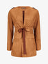 Veste en suédine à pattes d&