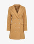 Manteau mi-long style officier - Beige - 1