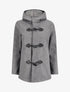 Duffle coat court avec capuche - Gris - 4