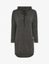 Robe pull à capuche - Gris foncé - 4