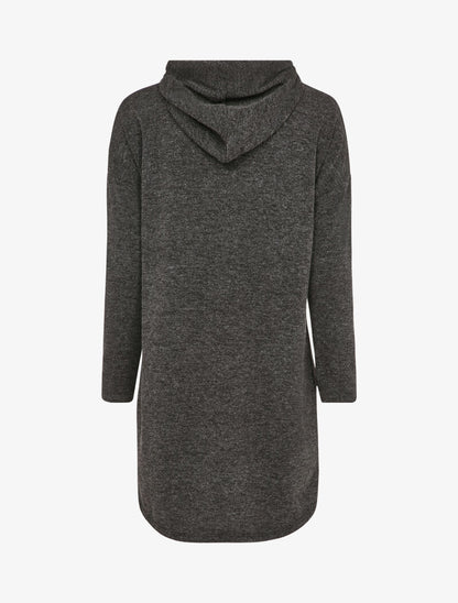 Robe pull à capuche - Gris foncé - 2