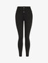Jean à taille haute coupe skinny - Noir - 4