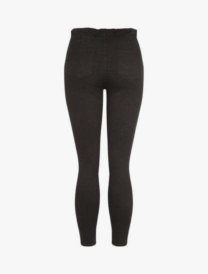 Jean élastiqué coupe slim - Noir - 2