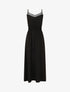 Robe unie élastiquée - Noir - 1