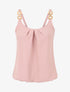 Top droit bretelles fantaisies - Rose - 1