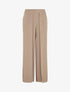 Pantalon fluide à double pans - Taupe - 1