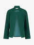 Blazer uni basique - Vert sapin - 1