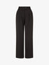 Pantalon tailleur ample - Noir - 1