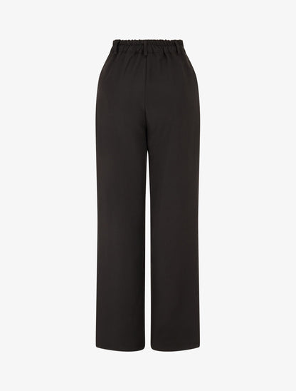 Pantalon tailleur ample - Noir - 2
