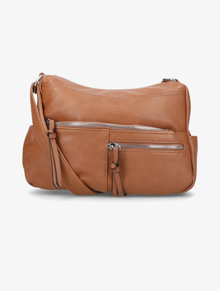 Sac besace Piper - Camel - 1