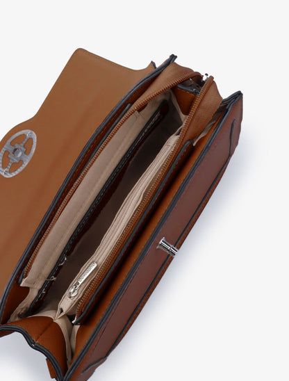 Sac besace Sally - Camel - 4