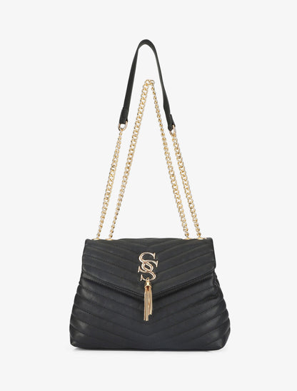 Sac besace Megan - Noir - 3