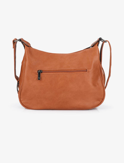 Sac besace Valeria - Camel - 2