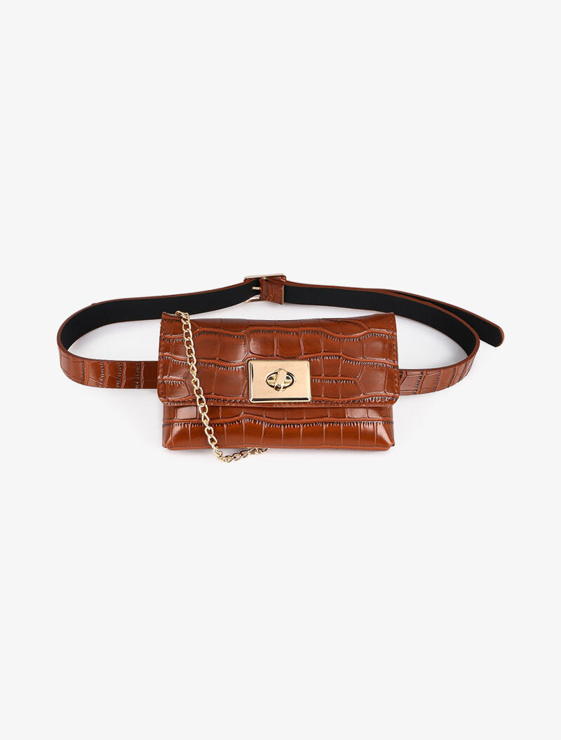 Sac banane Viviane - Camel - 1