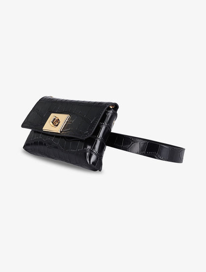 Sac banane Viviane - Noir - 3