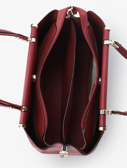 Sac à main Donatella - Rouge - 4