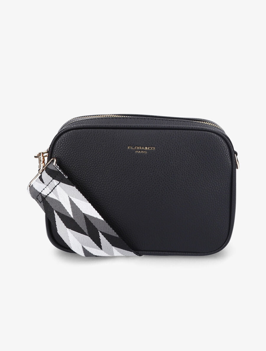 Sac besace Cassandra - Noir - 1