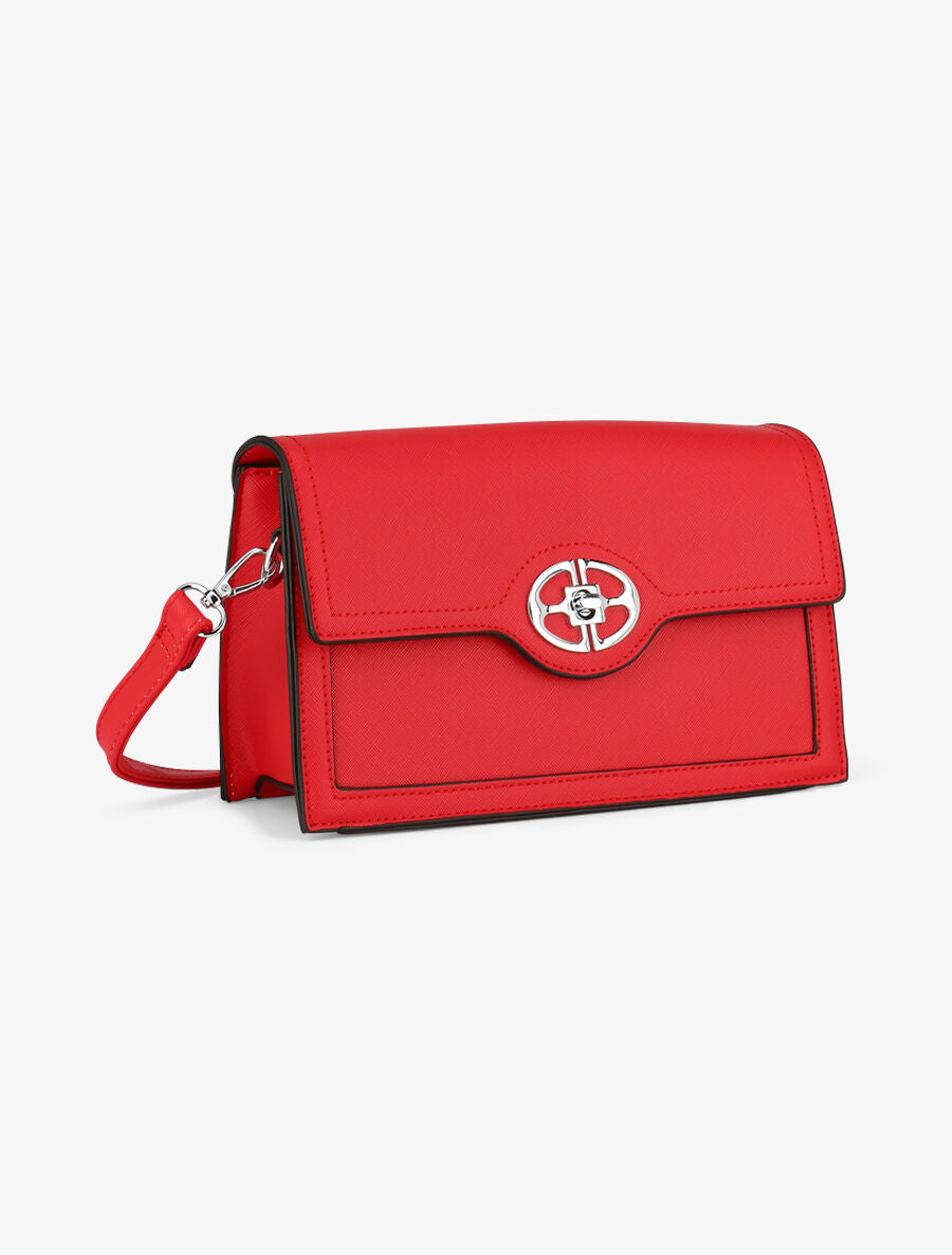 Sac bandoulière Bertha - Rouge - 3