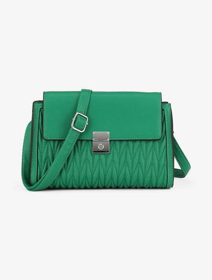 Sac besace Thibaula - Vert - 1