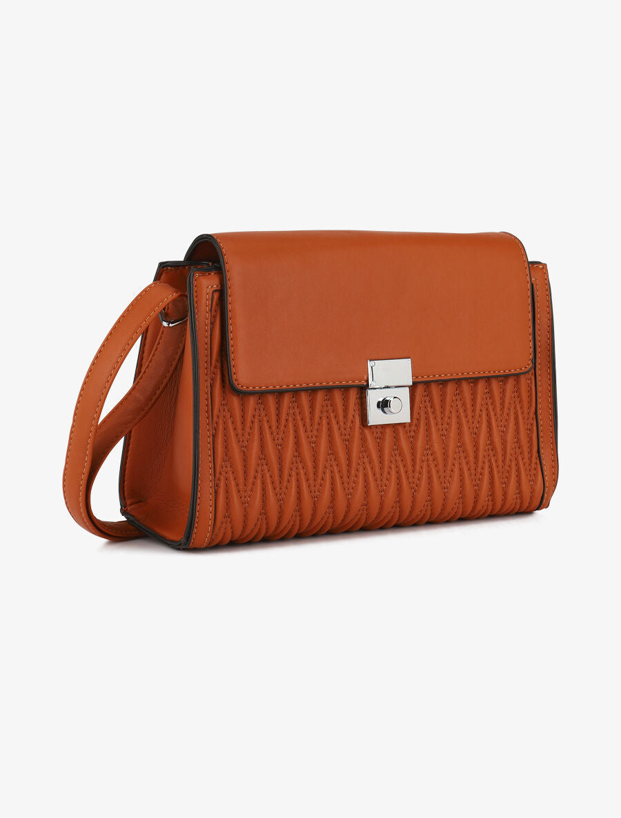 Sac besace Thibaula - Camel - 3