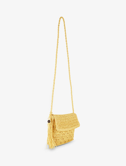 Sac bandoulière Perlita - Jaune - 3