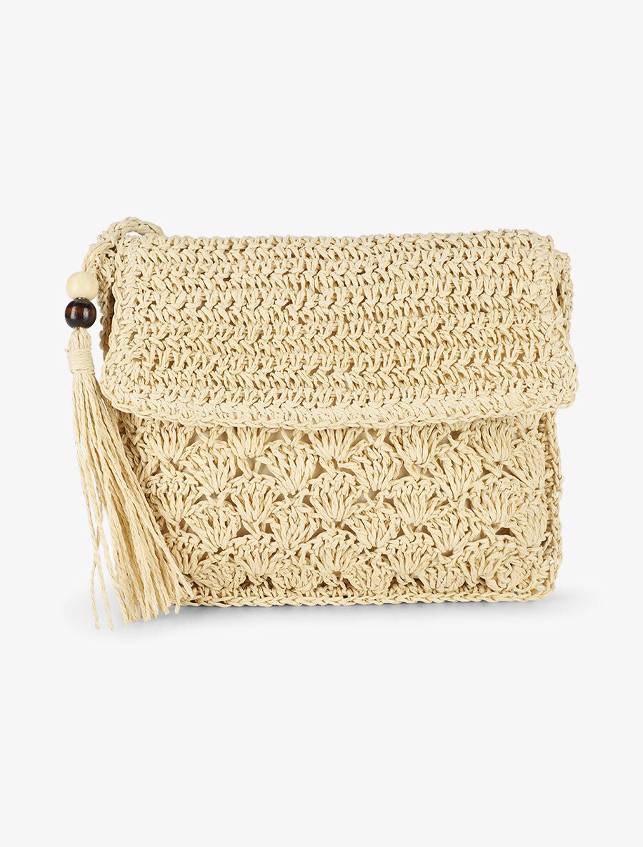 Sac bandoulière Perlita - Beige - 1