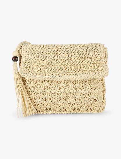 Sac bandoulière Perlita - Beige - 1