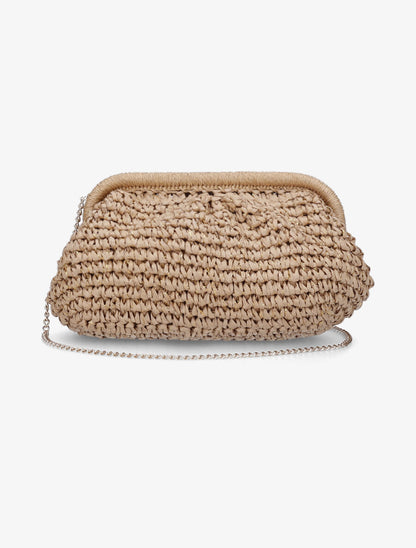Minaudière Isabelle - Taupe - 1