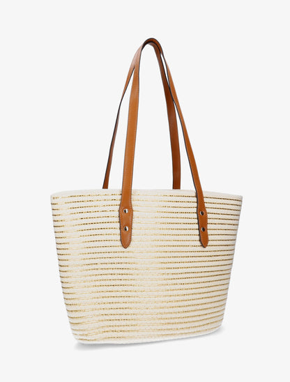 Sac cabas Eugénie - Beige - 3