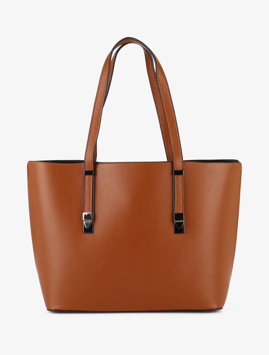 Sac cabas Eléanor - Camel - 1