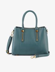 Sac à main Poppy - Bleu pétrole - 5