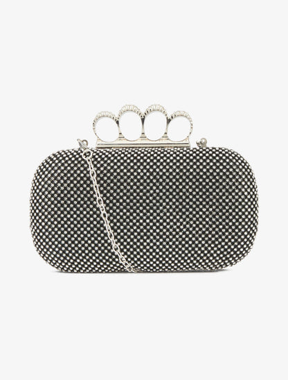 Minaudière Agatha - Noir - 1