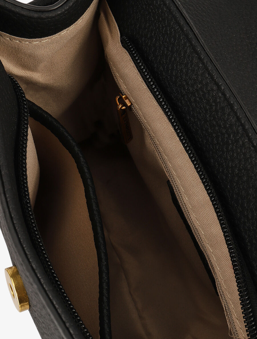 Sac besace Claudia - Noir - 4
