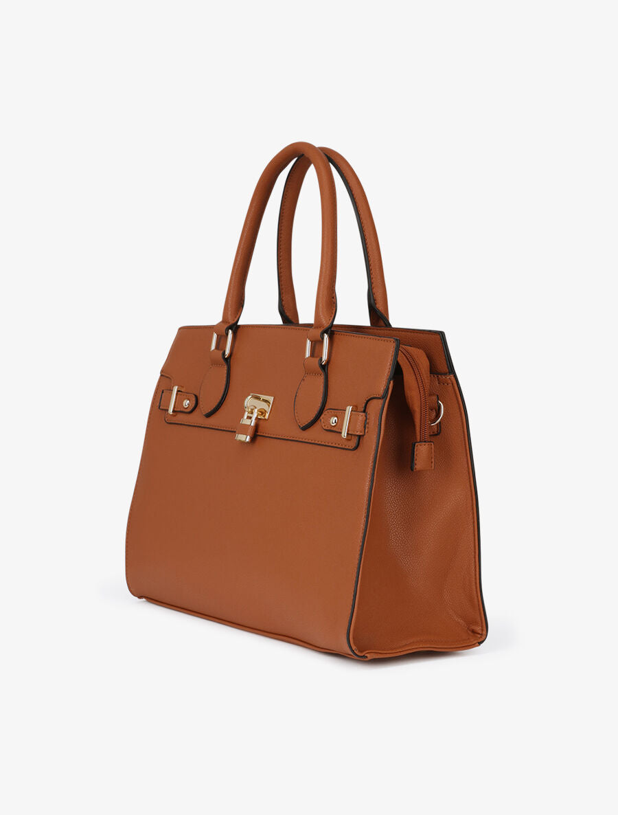 Sac cabas Caroline - Camel - 2