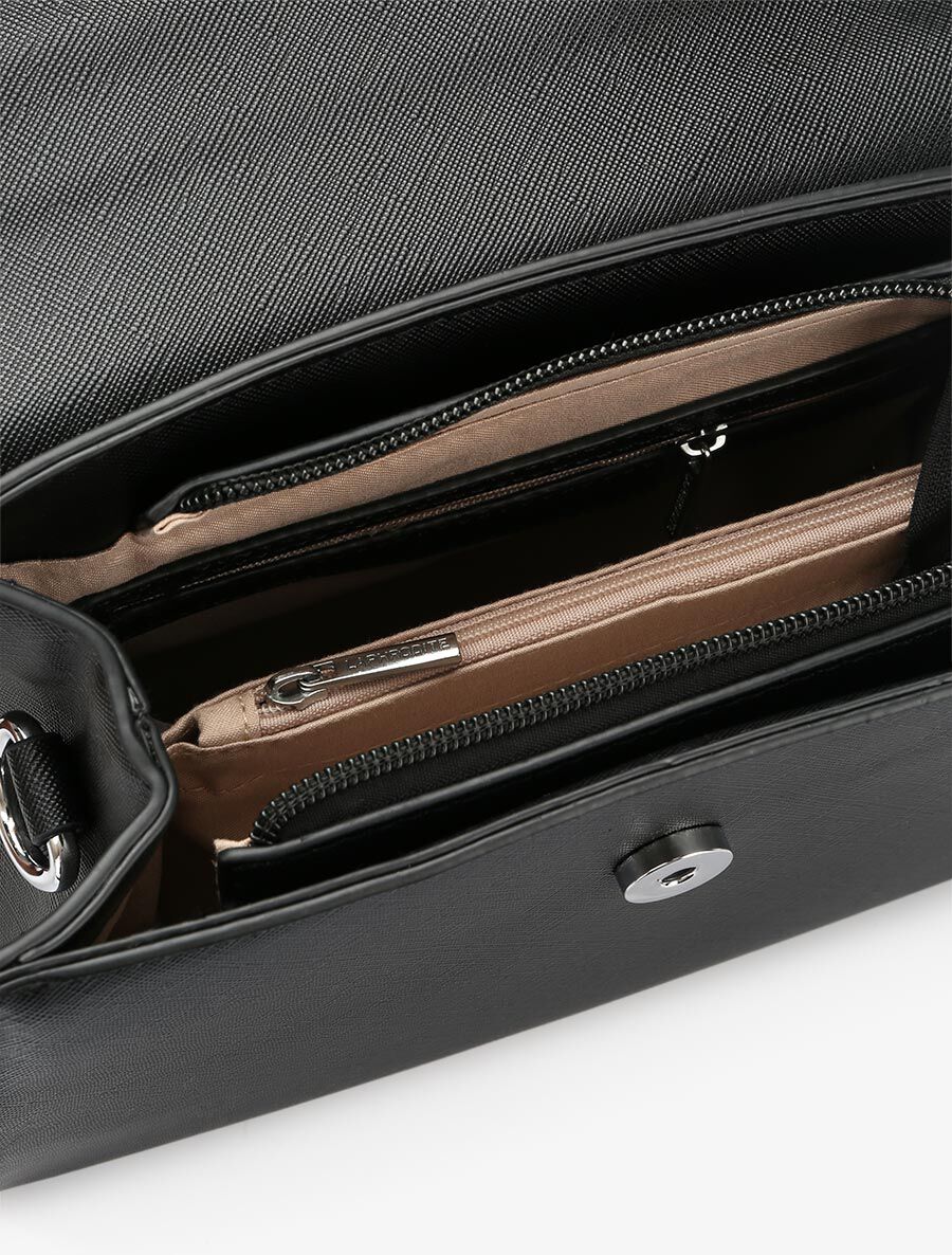 Sac besace Clarence - Noir - 5