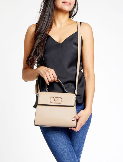 Sac besace Clarence - Taupe - 6