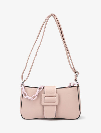 Sac besace Amandine - Taupe - 1