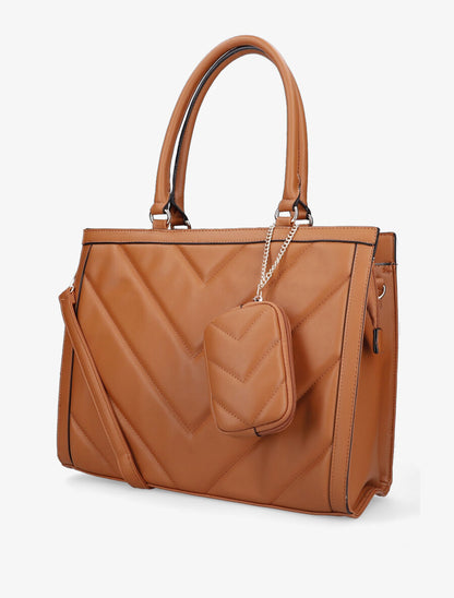 Sac cabas Julia - Camel - 2