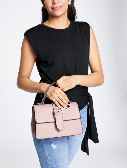 Sac à main Meredith - Vieux rose - 5