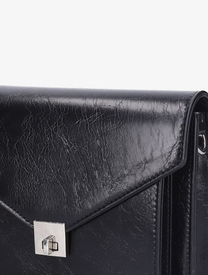 Sac besace Armelle - Noir - 4