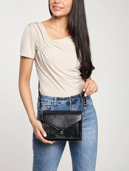 Sac besace Armelle - Noir - 5