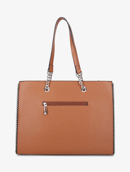 Sac cabas Maxence - Camel - 3