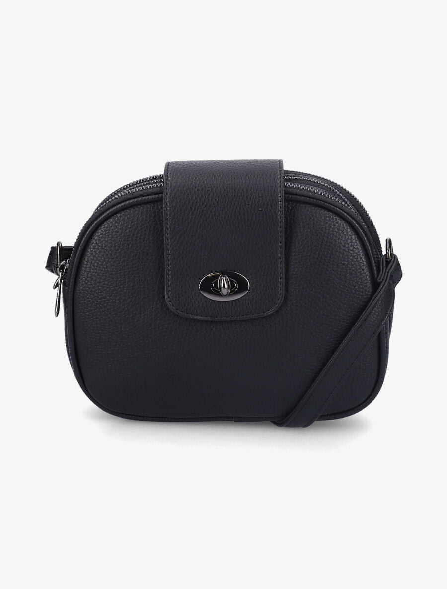 Sac besace Sylvie - Noir - 5